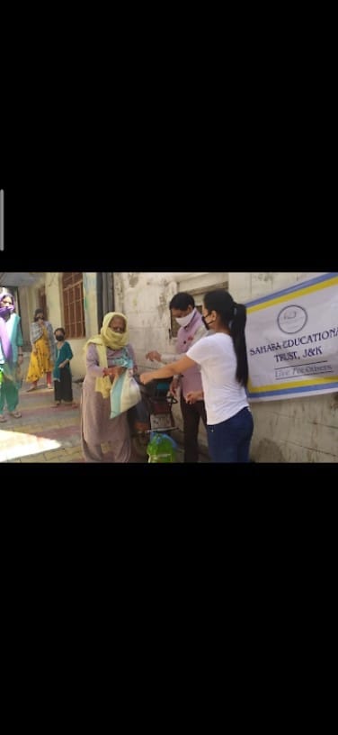 ration distribution to needy families